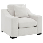 Ashlyn 3-piece Upholstered Track Arm Sofa Set Sand