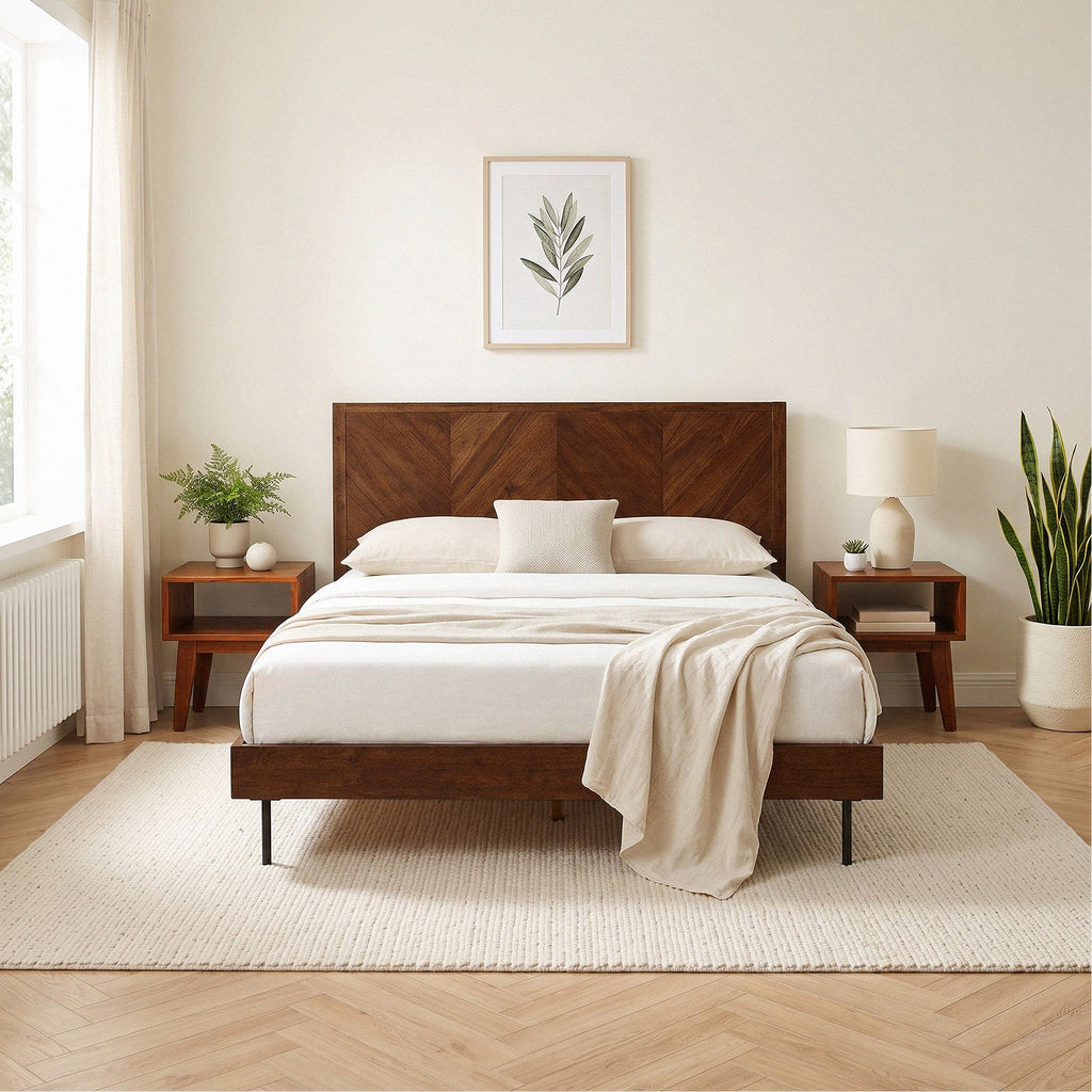 Serena Solid Wood Nightstand