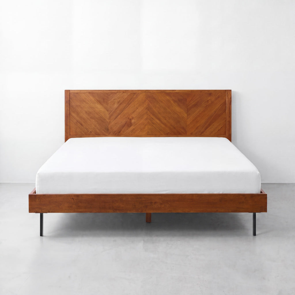 Alander Solid Wood Bed Frame