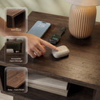 Serena Solid Wood Nightstand