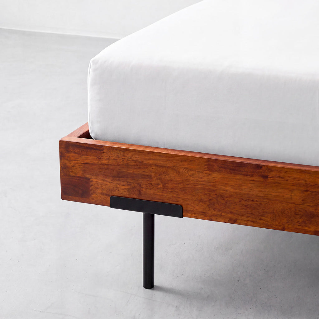 Frida Solid Wood Bed Frame