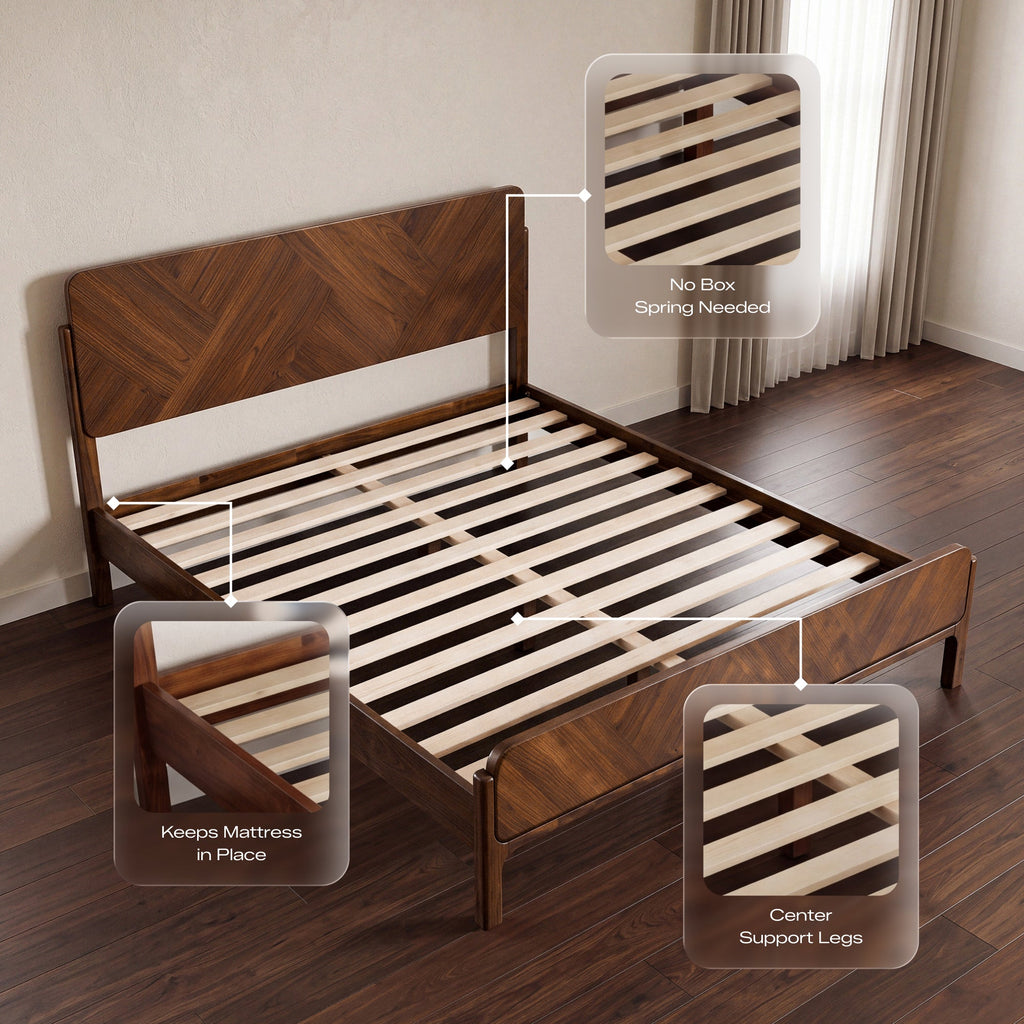 Bifrost Solid Wood Bed Frame