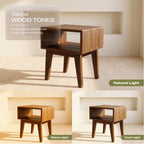 Serena Solid Wood Nightstand