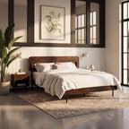 Frida Solid Wood Bed Frame