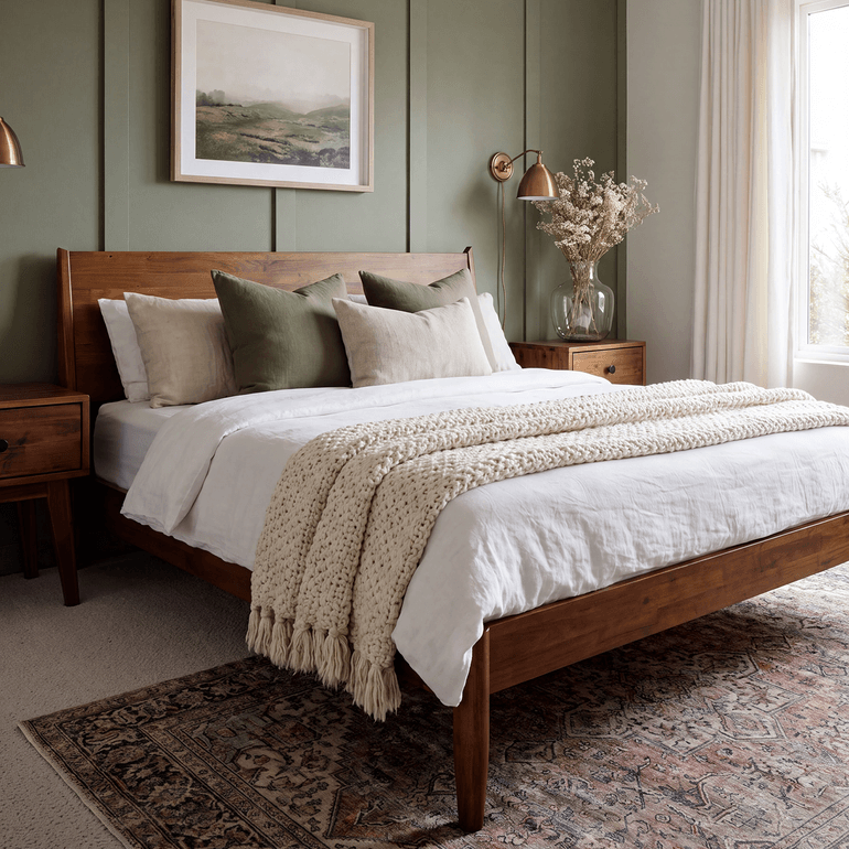Haven Solid Wood Bed Frame