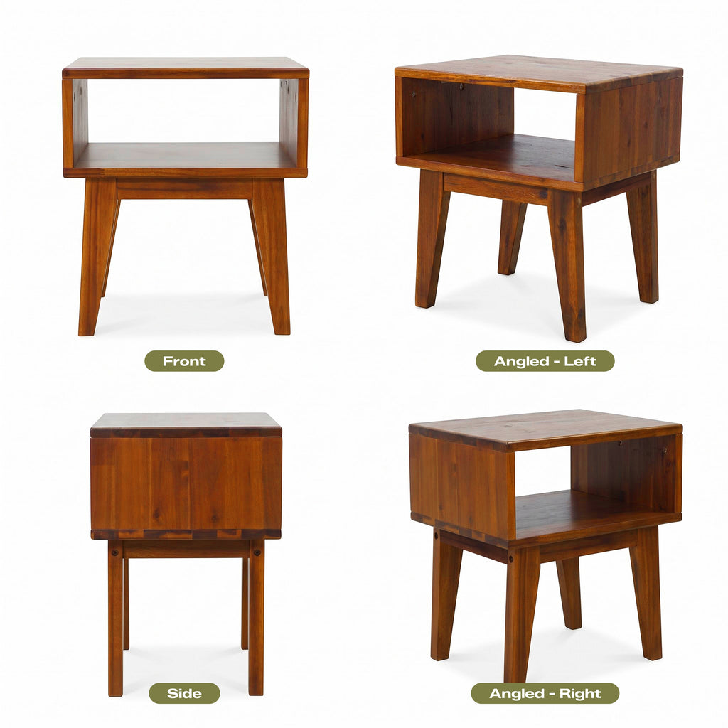 Serena Solid Wood Nightstand