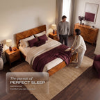 Bifrost Solid Wood Bed Frame