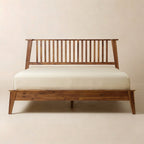 Kaylin Solid Wood Bed Frame & Nightstand Set