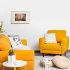 2-Piece Upholstered Sofa Set with Removable Cushion Covers