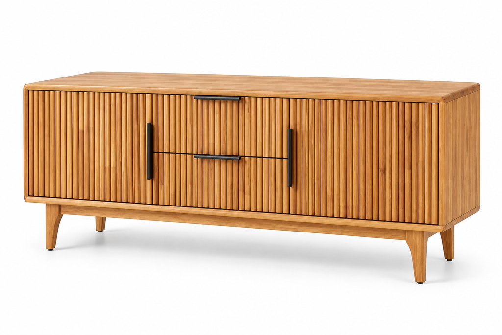 Bosk Solid Wood Storage Bench
