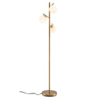 Modern Living Room Set: Modular L-shaped Sectional Sofa Lift Top Coffee Table & 3 – Globe Floor Lamp