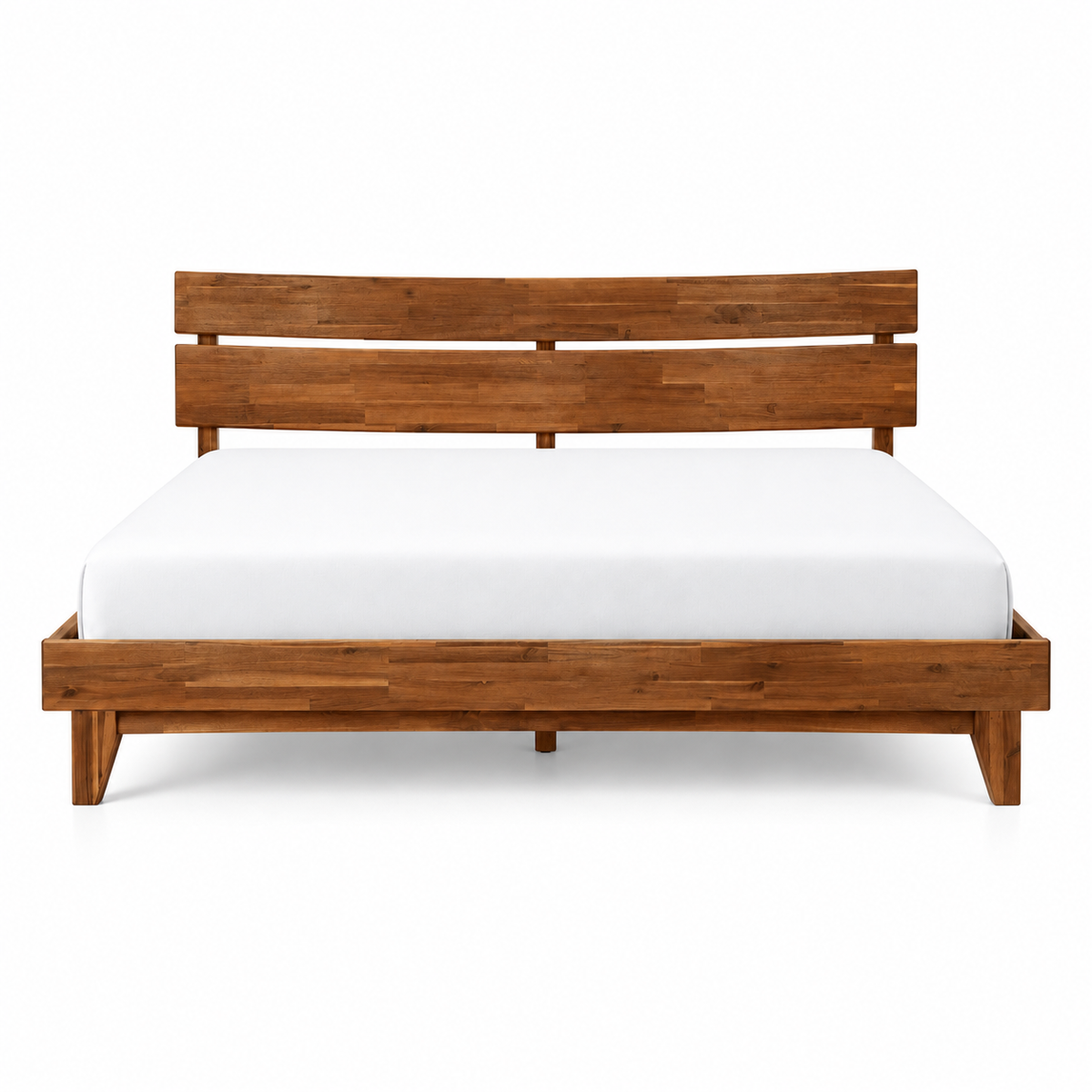 Aurora Solid Wood Bed Frame