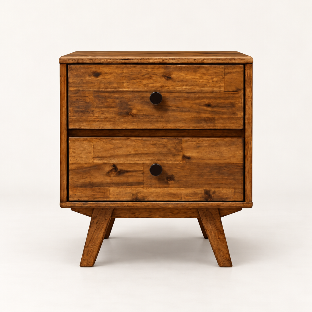Silvia Solid Wood Nightstand