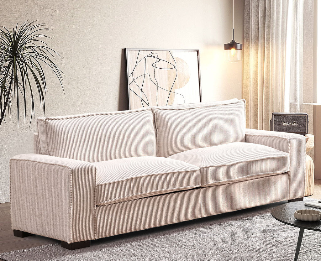 Luxe Sofa with Sleek Design, Spacious & Comfortable 3 – Seater Couch