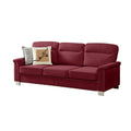 3-Seater Elegant Stationary Sofa