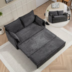 Pull Out Sofa Bed, Convertible Sleeper Sofa, Side Storage