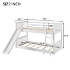 Bunk Bed & Convertible Slide & Ladder