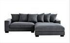 Luxe - Oversized 2 Piece Sectional Couches, L Shaped Sofa with Chaise