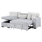 Ford - Reversible Pull Out Sofa Bed – Light Gray