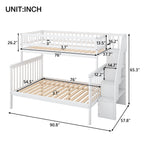 Bunk Bed with Staircase