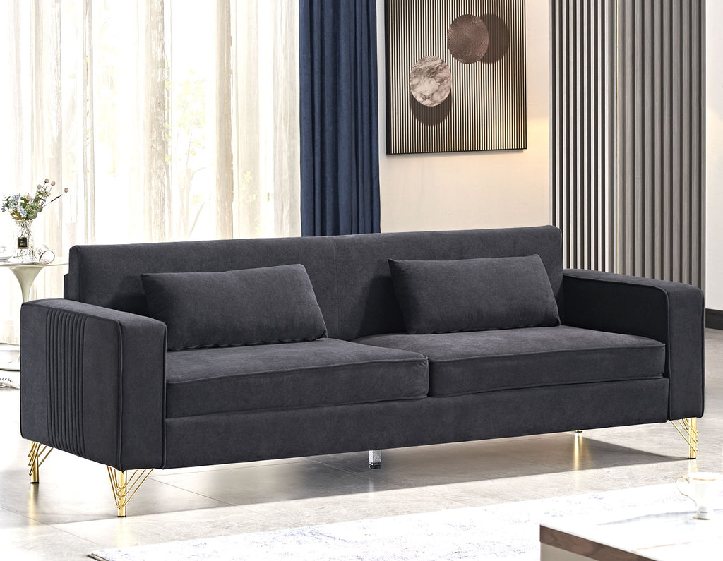 Aesthetic 3-Seater Couch with Classic Modern Appeal & Luxurious Soft Comfort