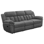 Bahrain Upholstered Motion Sofa Charcoal