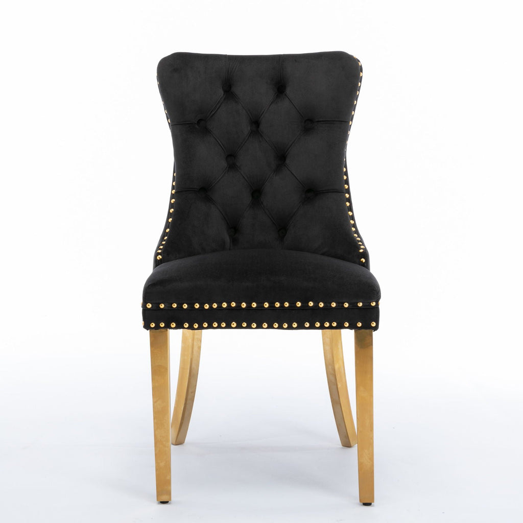 Nikki - Modern, High-End Tufted Dining Chair (Set of 2)