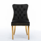 Nikki - Modern, High-End Tufted Dining Chair (Set of 2)