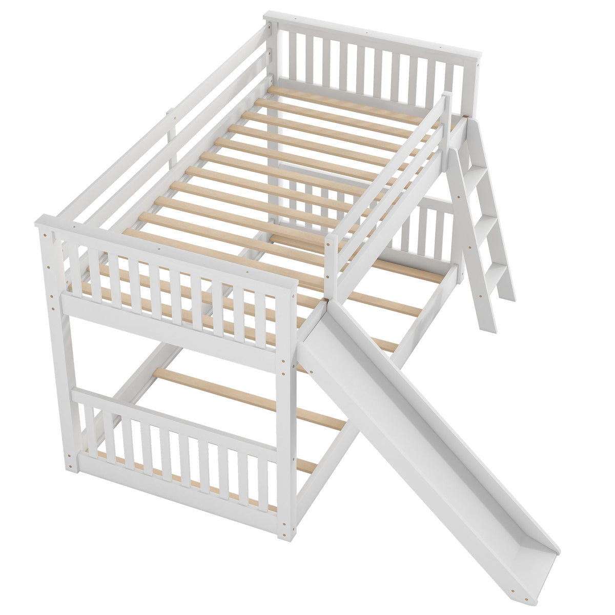 Bunk Bed & Convertible Slide & Ladder