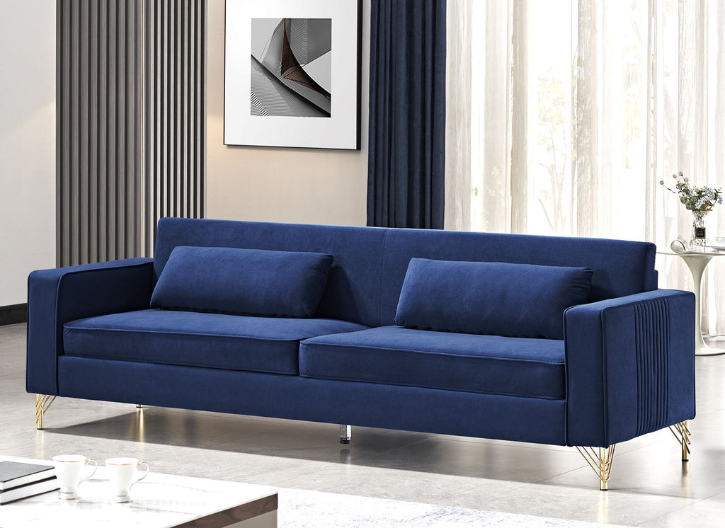 Aesthetic 3-Seater Couch with Classic Modern Appeal & Luxurious Soft Comfort