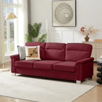 3-Seater Elegant Stationary Sofa