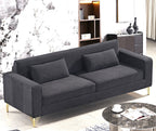 Aesthetic 3-Seater Couch with Classic Modern Appeal & Luxurious Soft Comfort