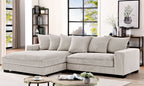 Luxe - Oversized 2 Piece Sectional Couches, L Shaped Sofa with Chaise