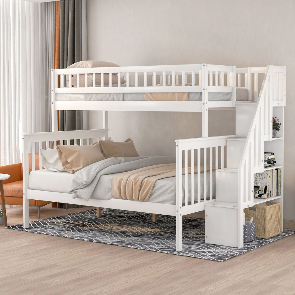 Bunk Bed with Staircase