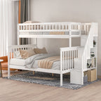 Bunk Bed with Staircase