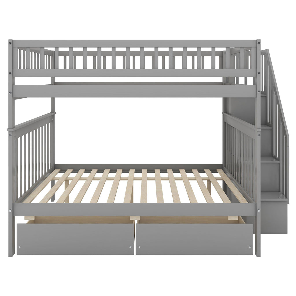 Bunk Bed with Staircase