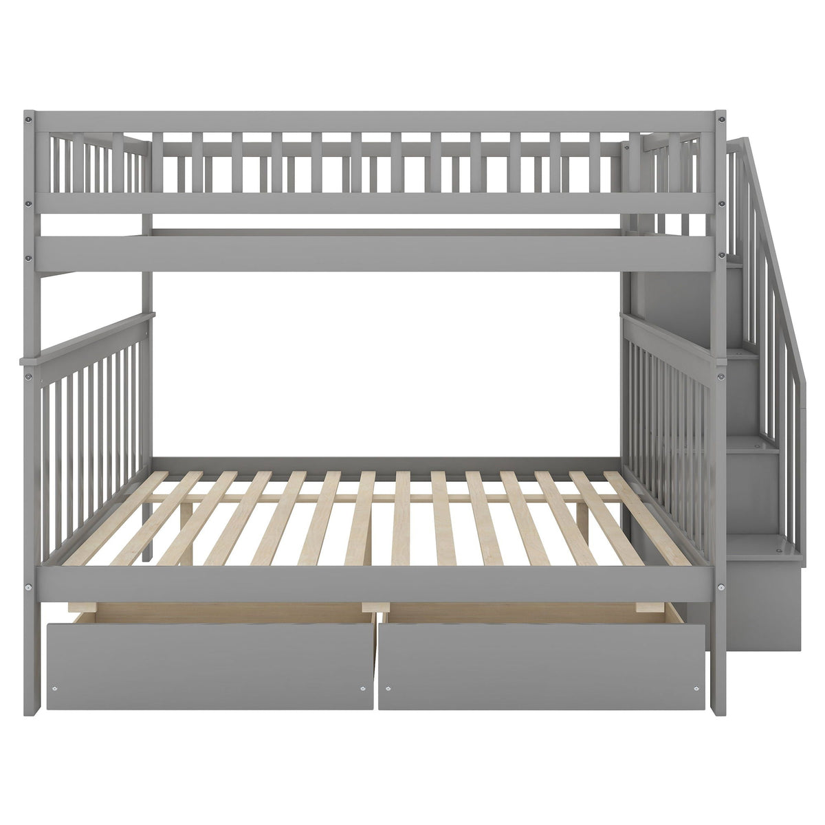 Bunk Bed with Staircase