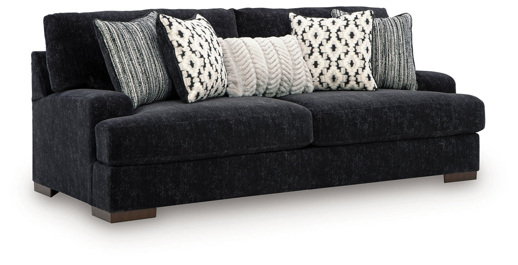 Whitmore Manor Sofa – Black Pearl