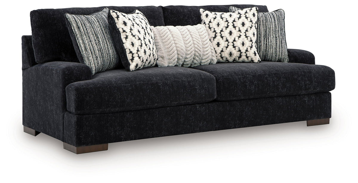Whitmore Manor Sofa – Black Pearl