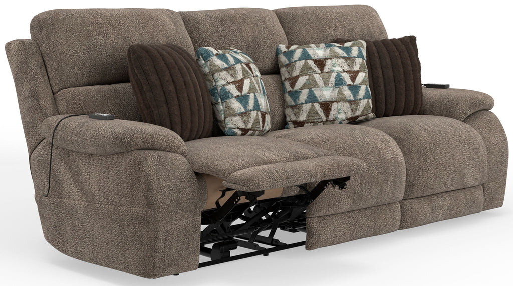 Joya Power Lay-Flat Reclining Sofa with Heat, Massage, Lumbar Support & Zero Gravity