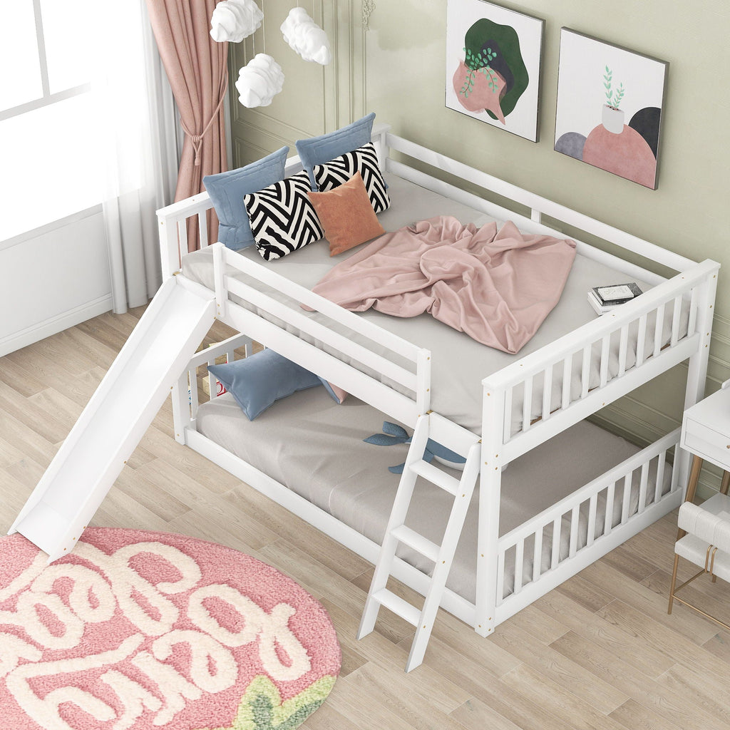 Bunk Bed & Convertible Slide & Ladder