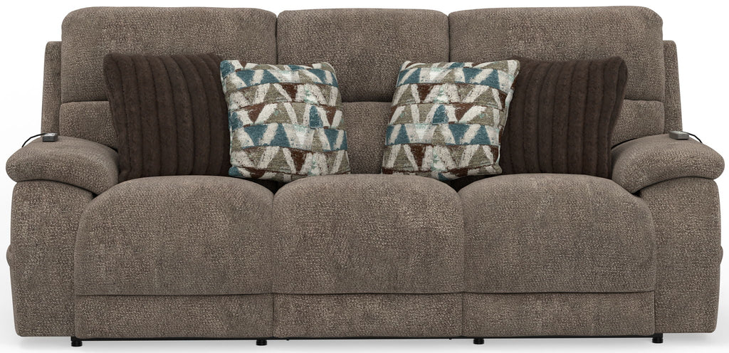 Joya Power Lay-Flat Reclining Sofa with Heat, Massage, Lumbar Support & Zero Gravity
