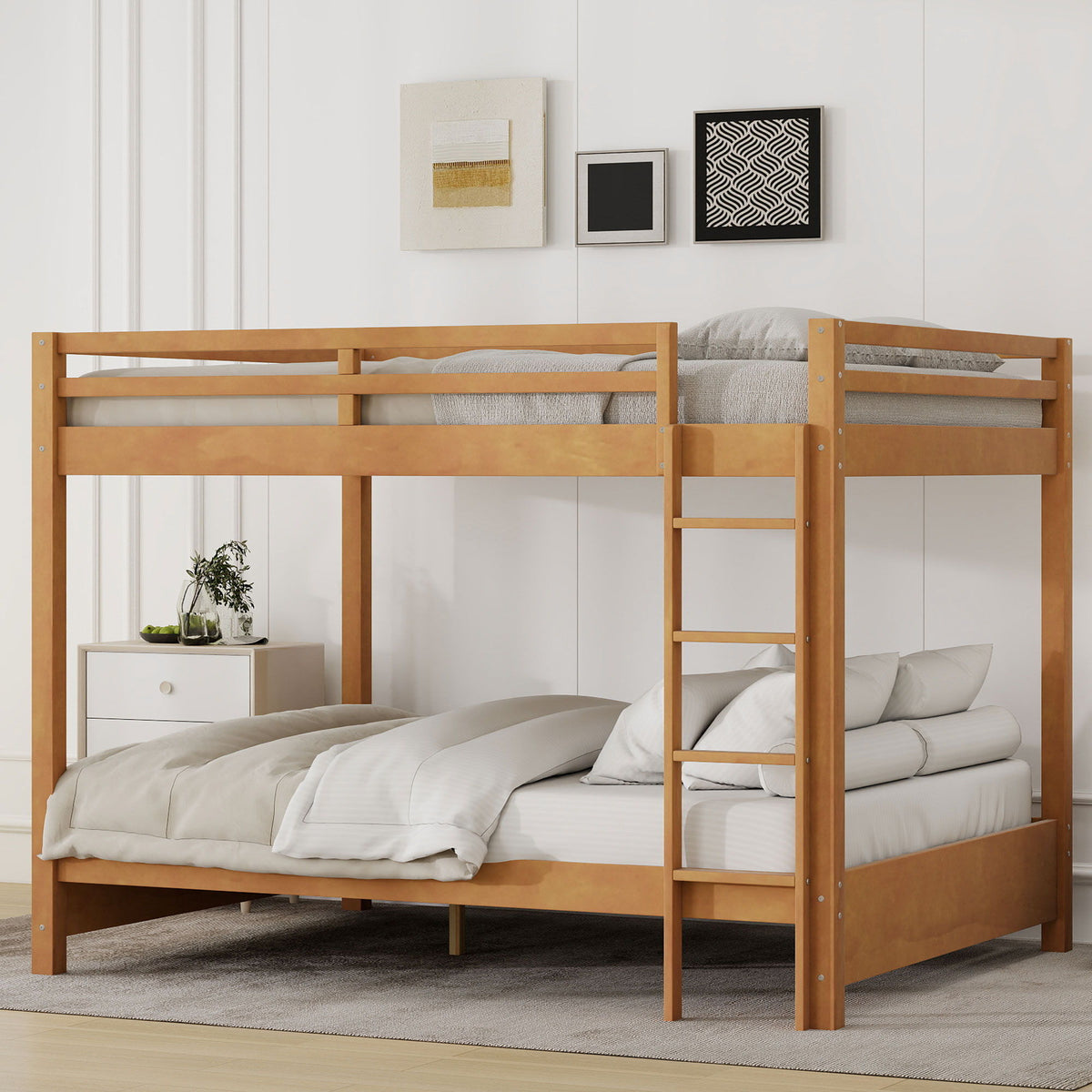 Sturdy Bunk Bed with Ladder