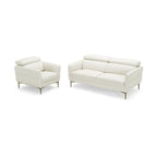 Modern Sofa Set with Adjustable Headrest