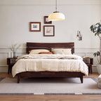 Aurora Solid Wood Bed Frame