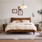 Aurora Solid Wood Bed Frame