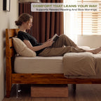 Emery Solid Wood Bed Frame