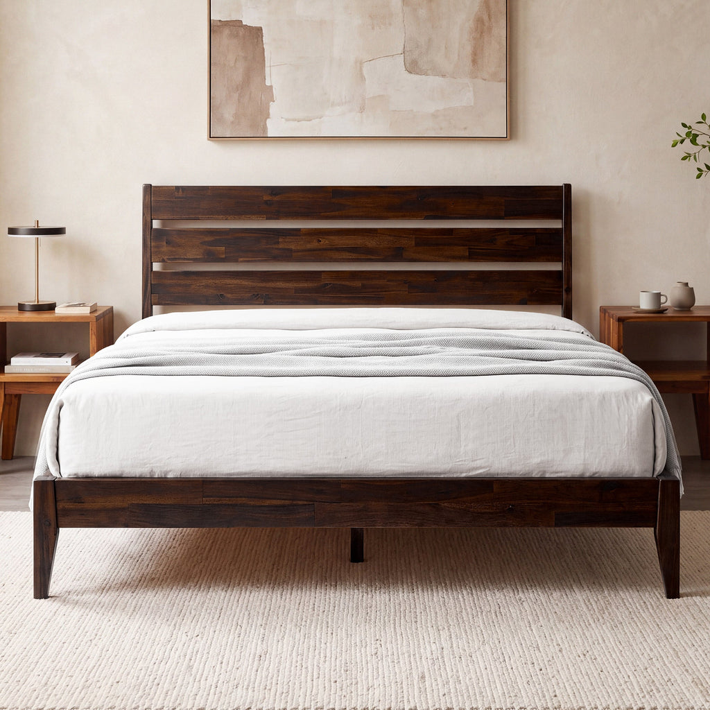 Emery Solid Wood Bed Frame