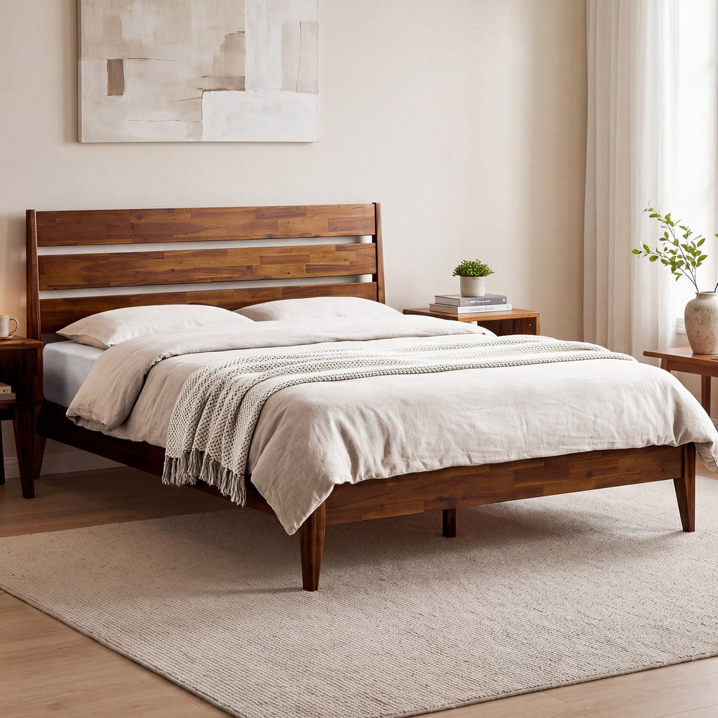 Emery Solid Wood Bed Frame