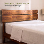 Aurora Solid Wood Bed Frame